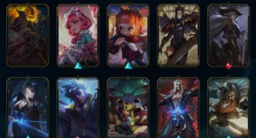 CONTA LOL MUITAS SKINS