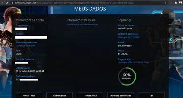 VENDO TC 1 FULL GOLD/CASH E ITENS [SEM CPF]