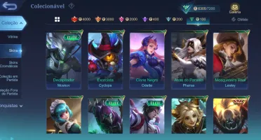 Conta De Mobile Legends Antiga E Ótima Para Iniciantes!