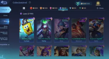 Conta De Mobile Legends Antiga E Ótima Para Iniciantes!