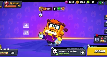 Conta de brawl stars