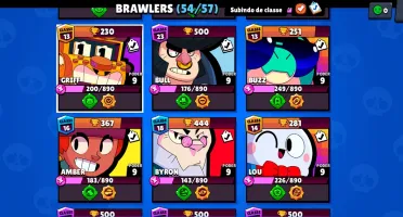 Conta de brawl stars