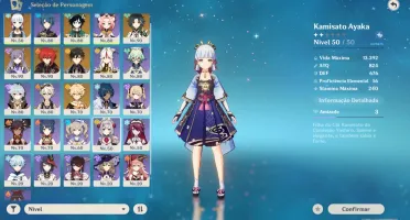 Genshin Impact conta com Xiao, Zhongli, Venti, Ayaka