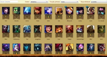 CONTA LV30 COM 59 CHAMPS E 16 SKINS!