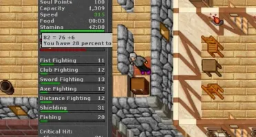 TIBIA MS LVL 186 GLADERA
