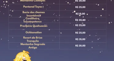 Serviço/boost Genshin