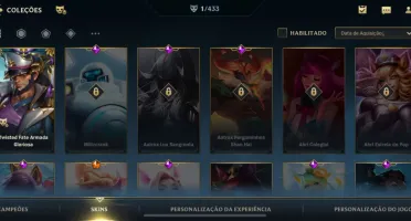 PLATINA IV WIN RATE ALTO + 30K CISCOS + 4 BAÚS DE CAMPEÃO