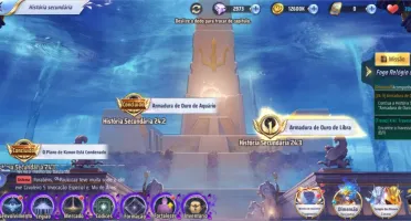 Saint Seiya Alone+Milo DC+Hades e Poseidon