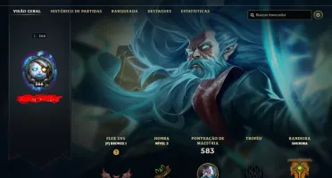 Conta LOL 2016 com todos os champs desbloquados 127 skins