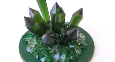 Porta Joias Pedras Verdes