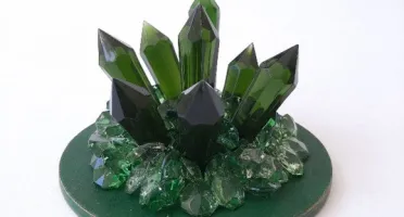 Porta Joias Pedras Verdes