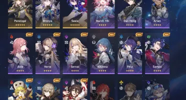 Conta Honkai Star Rail Bronya,Seele + Natasha 6* Full Acesso