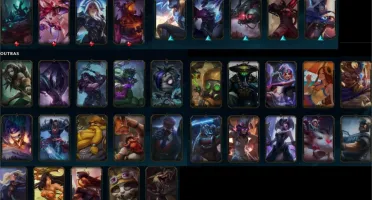Conta LOL bem antiga, com várias skins raras e caras