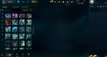 Conta Diamante 1 LoL Smurf
