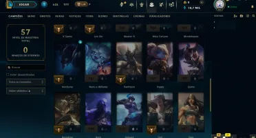 Conta Diamante 1 LoL Smurf