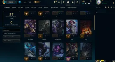 Conta Diamante 1 LoL Smurf