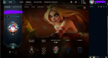 conta com kayle juiza, 3 skins vitoriosas full dados
