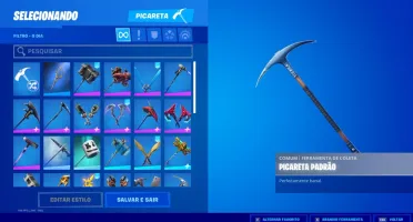 Conta Fortnite varias skins