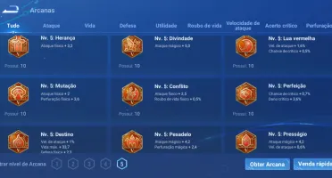 Conta Honor of Kings - 220 Skins e Todos os Heróis