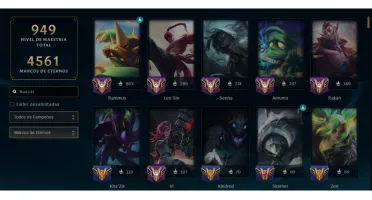 Conta Lol Full Champs/ 424 Skins(2 Ult, 13 Míticas) Lvl 831
