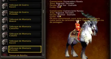 Vendo Conta World of Warcraft - Criada em 2011