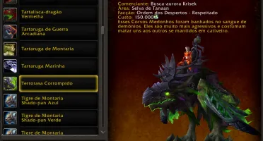 Vendo Conta World of Warcraft - Criada em 2011