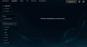 Conta lol, com todos os campeão, 204 skin.