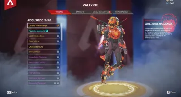 CONTA APEX LEGENDS COM HERANÇA CAUSTIC E 141 ITENS LENDÁRIOS