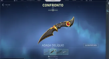CONTA VALORANT PRATA COM SKINS