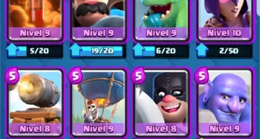 Clash royale desafiante 1 com todas as cartas