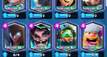 Clash royale desafiante 1 com todas as cartas