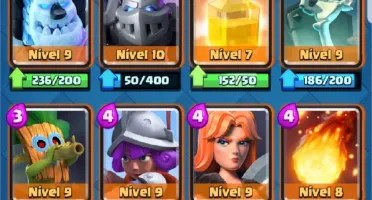 Clash royale desafiante 1 com todas as cartas