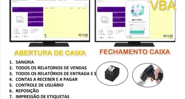 Planilha Pdv + Controle Estoque Vba 2022 Completo Excel
