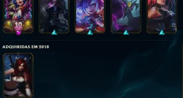 Conta League of Legends - Platina 4 - 15 skins - level 51