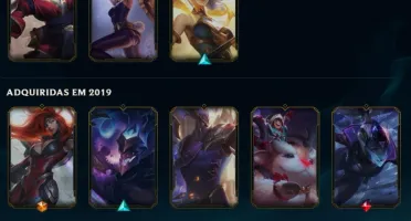 Conta League of Legends - Platina 4 - 15 skins - level 51