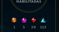 Conta Lol +300skins vários campeões