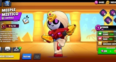 Conta Brawl Stars Com Muitas Skins, 5 Personagens Lendarios