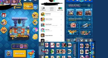 Conta Com 7Evo E 2.7K De Gemas Clash Royale