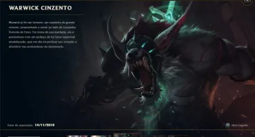 Conta com Ryze Triunfante, Twitch Medieval e WW Selvagem