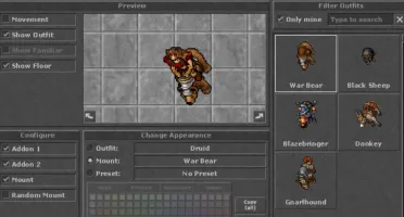 Knight Tibia Global - Level 246 - Skill 106 - Mundo Calmera
