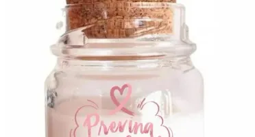 Mini Vela Aromática Outubro Rosa Brinde Corporativo 40 Gr