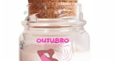 Mini Vela Aromática Outubro Rosa Brinde Corporativo 40 Gr