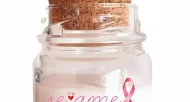 Mini Vela Aromática Outubro Rosa Brinde Corporativo 40 Gr