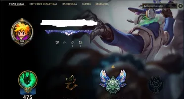 Conta De League Of Legends