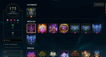 CONTA UNRANKED COM 231 SKINS (MMR DE DIAMANTE)