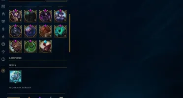 CONTA UNRANKED COM 231 SKINS (MMR DE DIAMANTE)