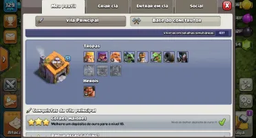 CV10 QUASE FULL + 3300 GEMAS + FREE TROCA NICK