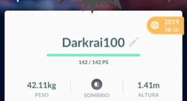 Conta pokemon go nivel 36