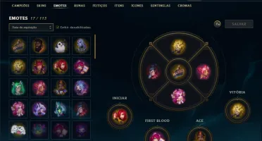Conta Mestre com 22 Champs e 1 Skin + 13 Fragmentos
