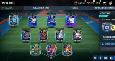 Conta Fifa Mobile Nivel 21, Ger 121, Entrosamento 82